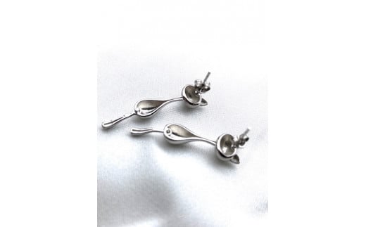 猫ピアス＆ネックレスのセット≪アクセサリー ピアス ネックレス 猫≫※着日指定不可