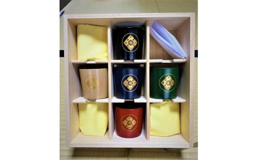 漆の美ー駒繋ぎー (漆塗りのマグカップ)　≪漆器 塗り うるし プレゼント 木箱入り 特製 オリジナル 漆工芸 工芸品 奈良 今井町≫※着日指定不可