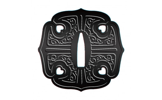 茶托　コースター　３枚セット　≪茶托　コースター　鍔≫※着日指定不可