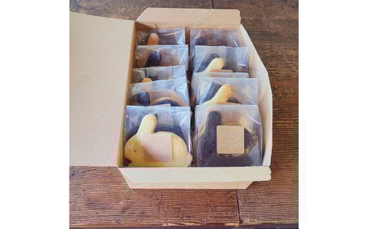 うさぎのショートブレッド　ショートブレッド　ギフト　プレゼント ※着日指定不可