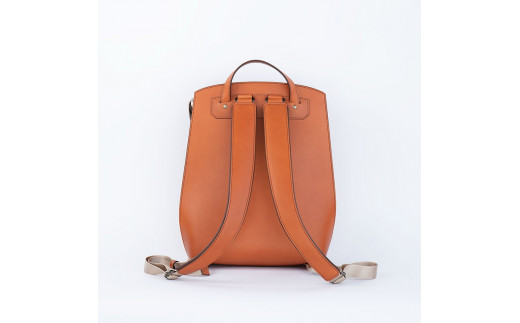 【コニャック】鞄工房リスシオレザーリュック※着日指定不可