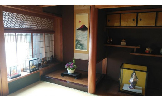 古民家の宿“かしの木庵”　（一棟貸し宿泊券）（３名様１泊）※着日指定不可