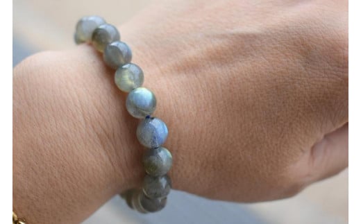 ラブラドライトのブレスレット　アクセサリー　ブレスレット　パワーストーン※着日指定不可