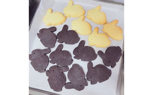 うさぎのショートブレッド　ショートブレッド　ギフト　プレゼント ※着日指定不可