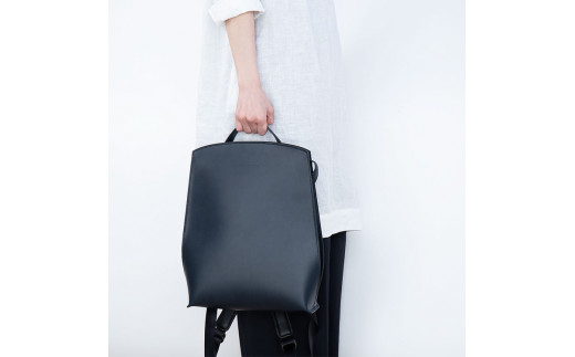 【ネイビー】鞄工房リスシオレザーリュック※着日指定不可