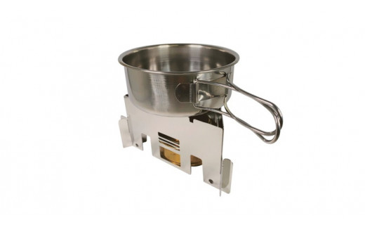 バーナースタンド≪アウトドア　キャンプ　ソロキャンプ　ステンレス製≫※着日指定不可