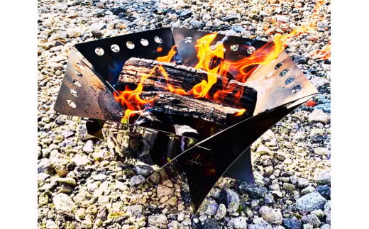 takibi stand≪アウトドア　キャンプ　ソロキャンプ　焚火　焚火スタンド　ステンレス製≫※着日指定不可