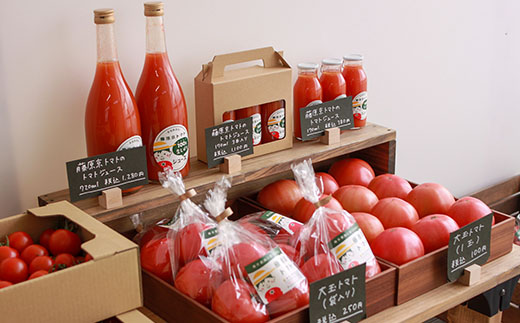 100%生しぼりトマトジュース　720ml 3本セット(1本【プレミアム】)