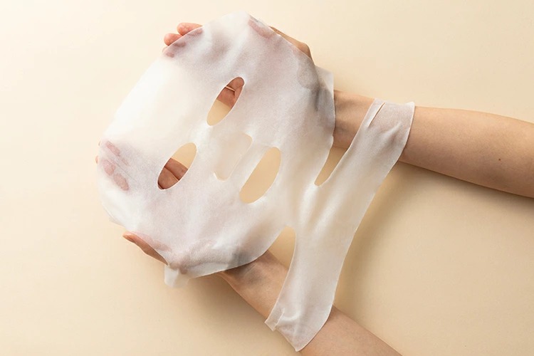 エクリードプレミアムシリーズ 特濃フェイス＆デコルテマスク4枚入り｜温泉水 美容 スキンケア マスク パック