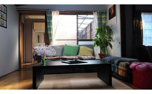 古民家の宿“かしの木庵”　（一棟貸し宿泊券）（２名様１泊）※着日指定不可