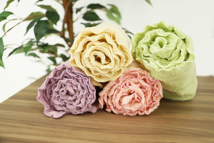 【乙女、若苗】やまと木綿空ごこち超吸水タオル(2枚セット）