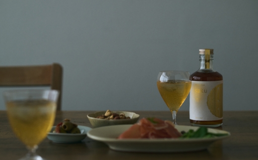 【木桶×純米酢】老舗酢蔵のノンアル酢ドリンク saku Komezu Fruity（希釈タイプ）1本｜ソムリエ共同開発 ドライフルーツ余韻　※北海道・沖縄・離島への配送不可