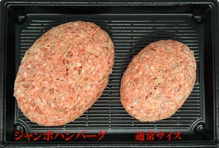 [牛壱] 国産牛100%ジャンボハンバーグ 5個 300g×5個 [2333]