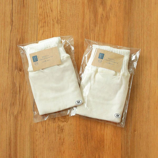 マタニティにも！ショーツ2枚セットA [生成／Mサイズ]  [2760]