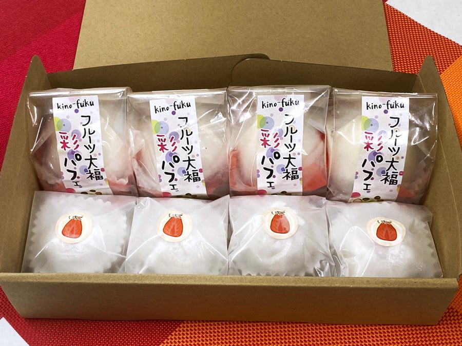 [冷凍] フルーツ大福2種詰め合わせ [2834]