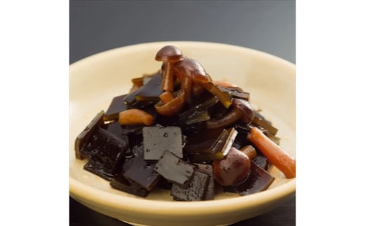[卯之庵特製／料亭卯之庵の味] 昆布しめじ (瓶詰め3本セット) [3023]