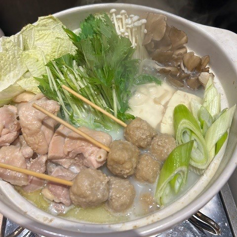 大和肉鶏 水炊きセット 3～4人前｜水炊き 鍋 鍋セット 地鶏 焼鳥 奈良県 香芝市 [2665]
