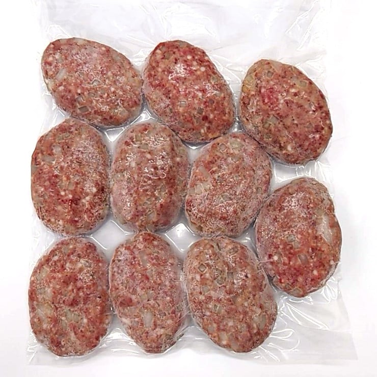 [牛壱] 国産牛100% ミニハンバーグ 75g×10個 [2334]