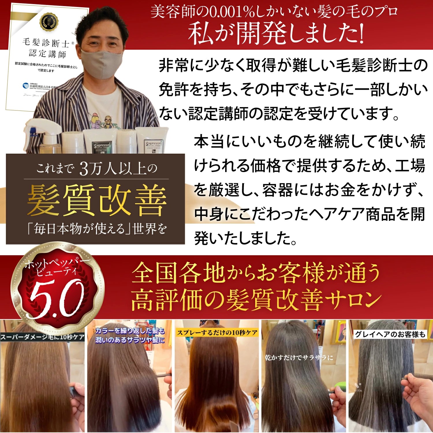 シャイニング リペアローション 600ml｜リペア ヘアケア ダメージケア ウォータートリートメント [3179]