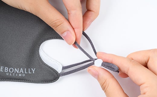 FEISHU MASK(フェイシュマスク) 2枚入り×3セット ＜ダークグレー＞ [2161]