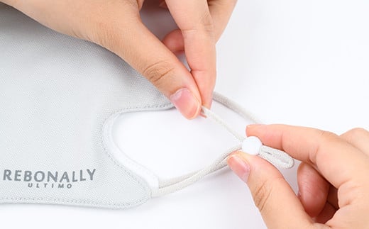 FEISHU MASK(フェイシュマスク) 2枚入り×5セット ＜ライトグレー＞ [2165]