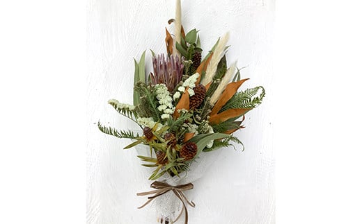 ドライフラワースワッグＤ [2139]