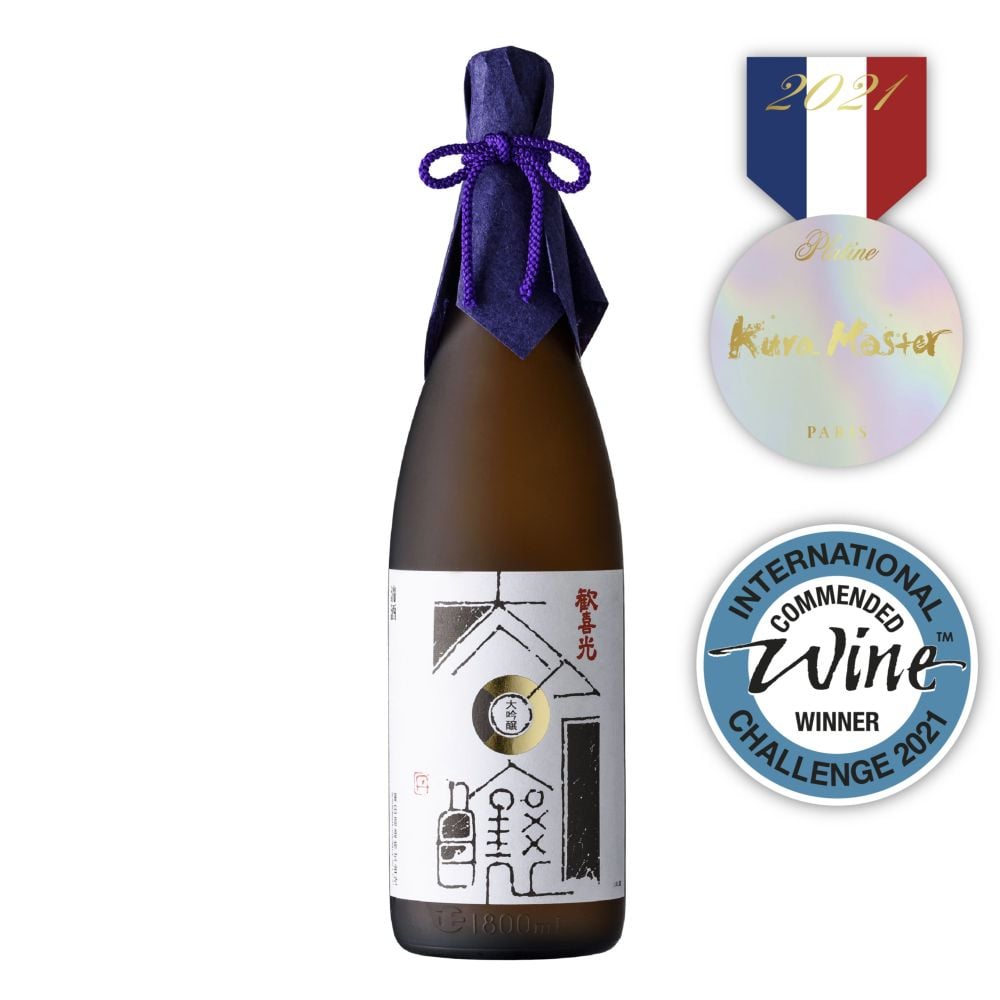 歓喜光 純米大吟醸(1800ml) [2249]