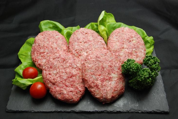 [牛壱] 黒毛和牛ハンバーグ5個（約750g） [2256]