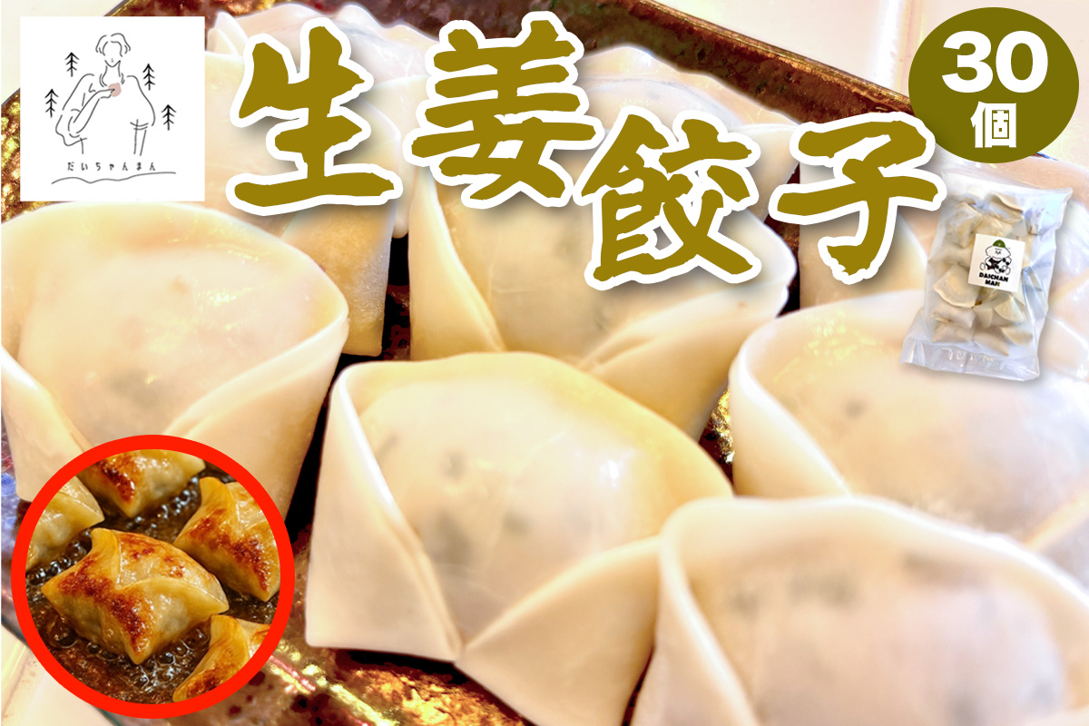 生姜餃子30個入り｜餃子 惣菜 ギョウザ ぎょうざ 点心 中華 [3243]