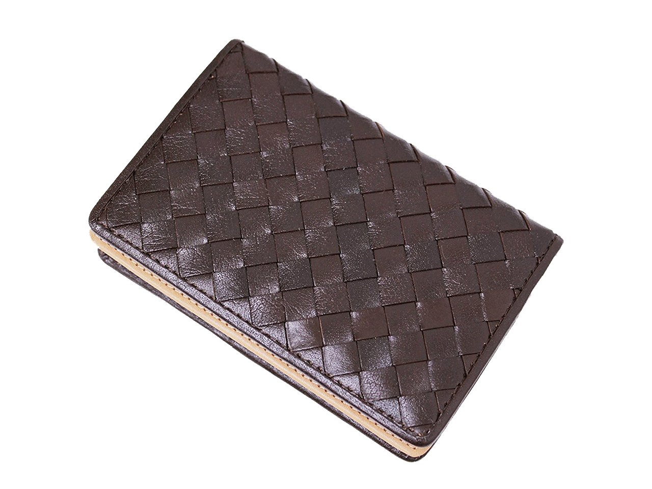 こだわりの逸品「バッファロー・イントレチャート名刺入れ」ブラウン [2046]