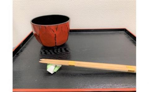 竹細工　カトラリーセット／竹　お箸　フォーク　ナイフ　道の駅かつらぎ　奈良県　葛城市　竹炭工房【ekik004】