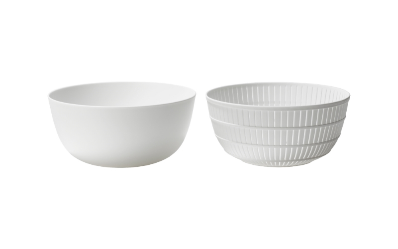 米とぎにも使える ザル ボウル ホワイト ／ キッチン用品 調理器具 耐熱 電子レンジ対応 食洗機対応 ライクイット like-it 奈良県 葛城市【like023-3】