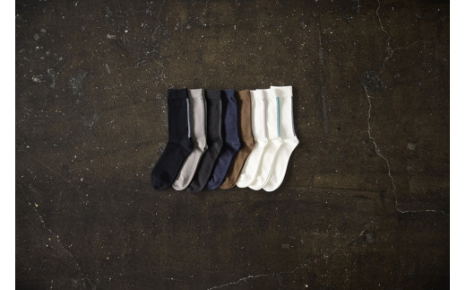 HARUSAKU バックヘリンボーンソックス 5足セット （27cm～29cm） ／ 靴下 メンズ ハルサク奈良県 葛城市【hrsk006】