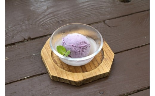 ラッテたかまつ ブルーベリーアイス6個セット ／葛城 高原 牧場 ラッテのアイス【latt017】