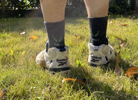 スポーツ用 厚手 パイル地 ソックス （足袋） チャコールブルー 25～27cm 1足 ／ ランネクスト スポーツ用品 靴下 サポート ランニング 保温性 レジャー ウォーキング 奈良県 葛城市【next026】