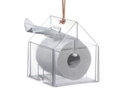 再生プラスチックを使ったティッシュホルダー ＴＨＲ－０１ ベージュ ／ ライクイット ティッシュケース 持ち運び 取手 トイレットペーパー ロールペーパー 奈良県 葛城市【like089】