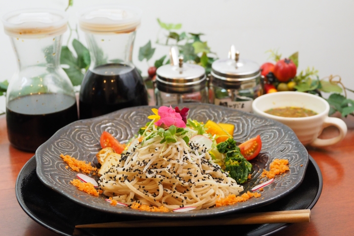 奈良県産有機JAS認証玄米100％使用玄米麺 菊芋 3袋 ／ 樞 クルル エシカル・サスティナブル SDGs 癒しの玄米麺 奈良県 葛城市【kuru002】