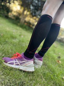 ゲーター　Mサイズ　レッド／RunNext　スポーツ用　サポーター　ウォーキング　ジョギング　奈良県　葛城市【next011】