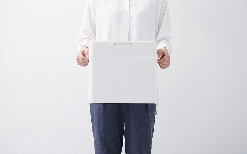 シールズ９．５ 密閉ダストボックス LDB-01 ホワイト ／ ゴミ箱 臭い漏れ防止 スリムデザイン プッシュ開閉 ライクイット like-it【like036】