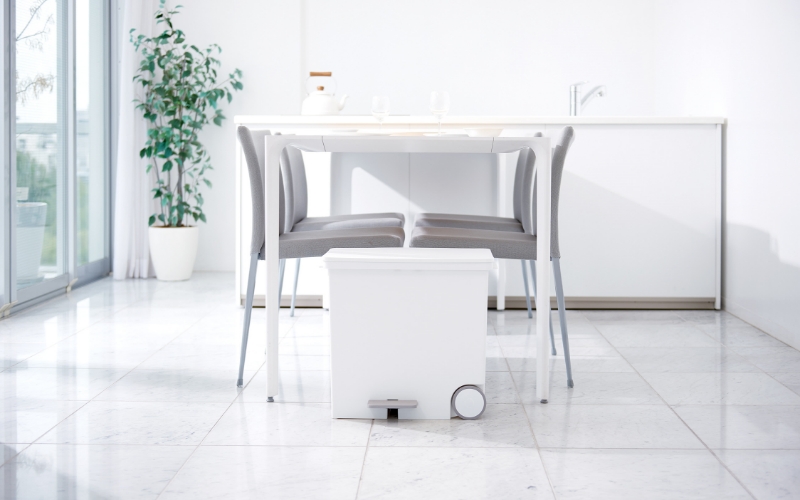 オルア25ワイド　横型　分別ペダル　ペール　LBD-11／ライクイット　like-it　 オシャレ　ゴミ箱　日本製【like002】