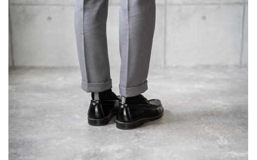 HARUSAKU バックヘリンボーンソックス 5足セット （27cm～29cm） ／ 靴下 メンズ ハルサク奈良県 葛城市【hrsk006】