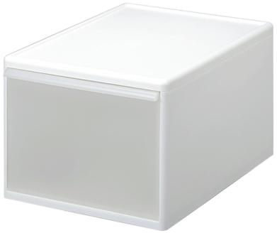 組み合わせて使える収納ケースワイドL MOS-06 ホワイト ／ ライクイット like-it 引き出し 収納 ケース 日本製【like060】