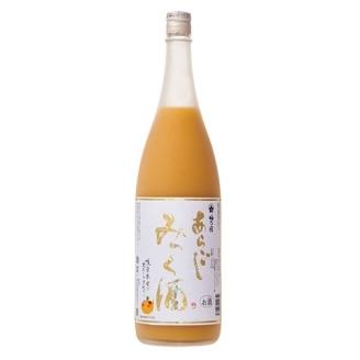 梅乃宿 あらごしみっく酒 1800mL ／ 梅乃宿酒造 リキュール 果実 もも マンゴー バナナ みかん りんご ゆず レモン パイナップル 奈良県 葛城市【umyd026】
