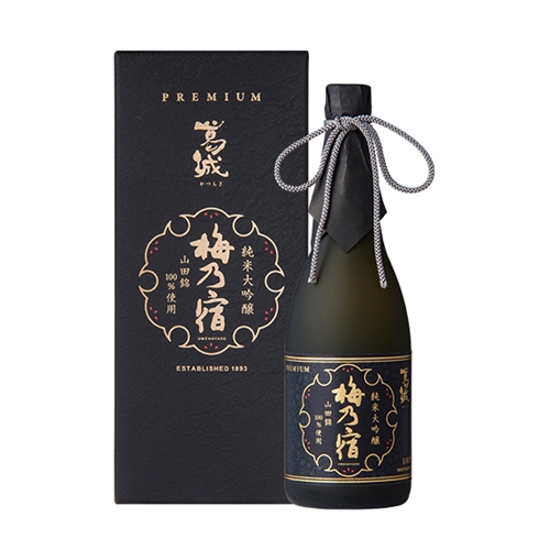 梅乃宿 葛城 純米大吟醸 720mL ／ 山田錦 日本酒 お酒 国産 奈良県 葛城市【umyd029】