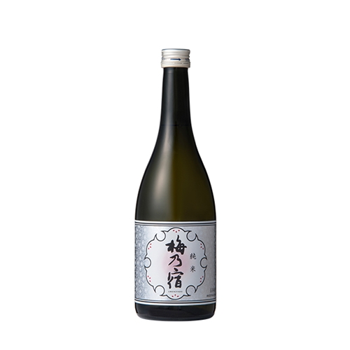 梅乃宿 純米 720mL ／ 日本酒 お酒 純米酒 国産 奈良県 葛城市【umyd031】
