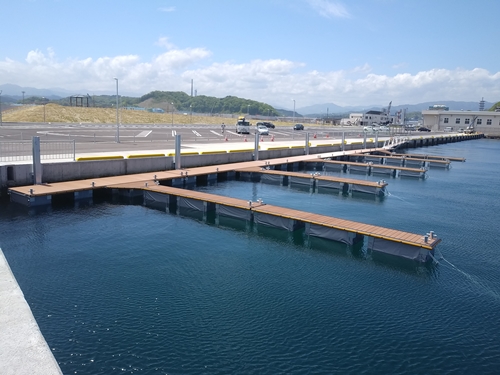 浮桟橋 ポンツーン 樹脂 ウッド / ふるさと納税 ボート 船 