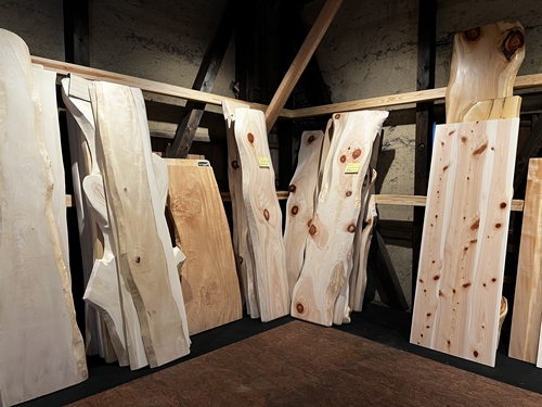 選べる一枚板 招待券 ＜森庄銘木のショールームで、お気に