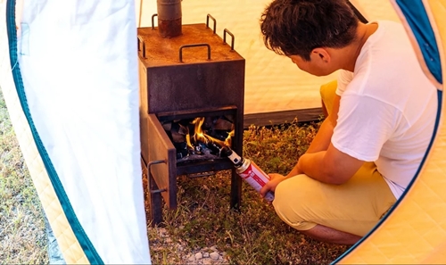 テントサウナ テント ストーブ セット 定員 6人 / ふるさと