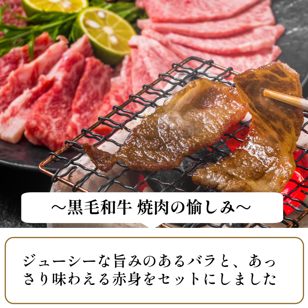 (冷凍) 大和牛 バラ 赤身 盛り合わせ 焼肉 500g ／ 金井畜産 