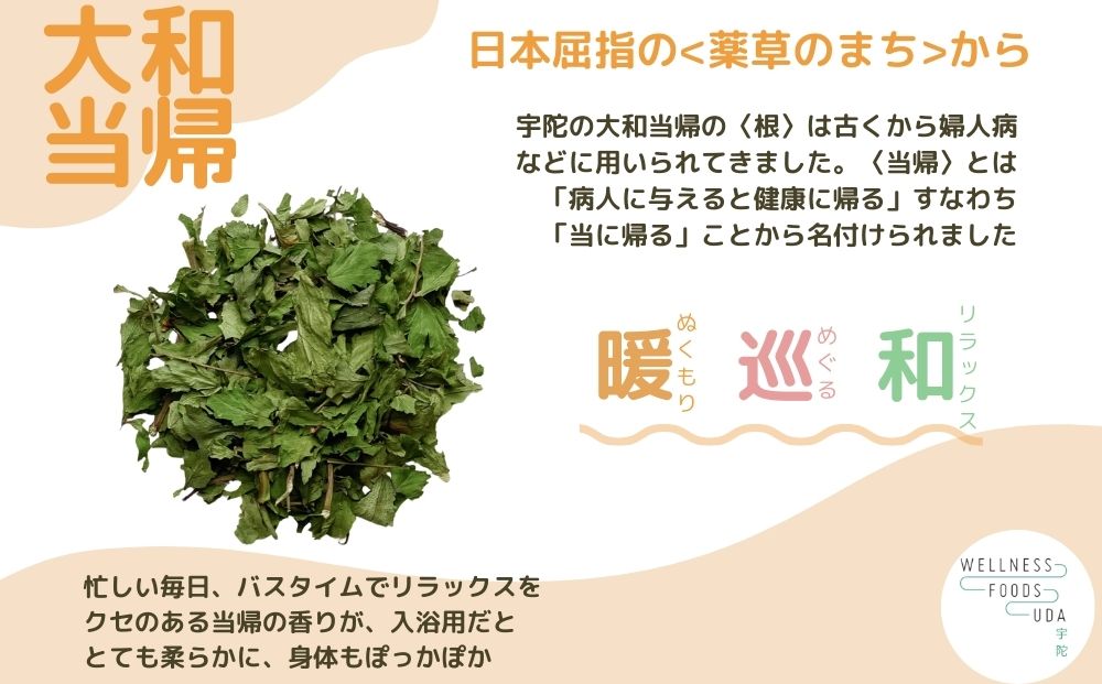 大和当帰 入浴剤 25包（1袋 5包入×5個) / ふるさと納税 おす